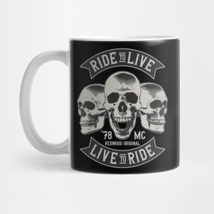 Ride to Live Mug